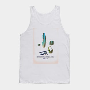 humboldt-toiyabe national forest Nevada Map Tank Top